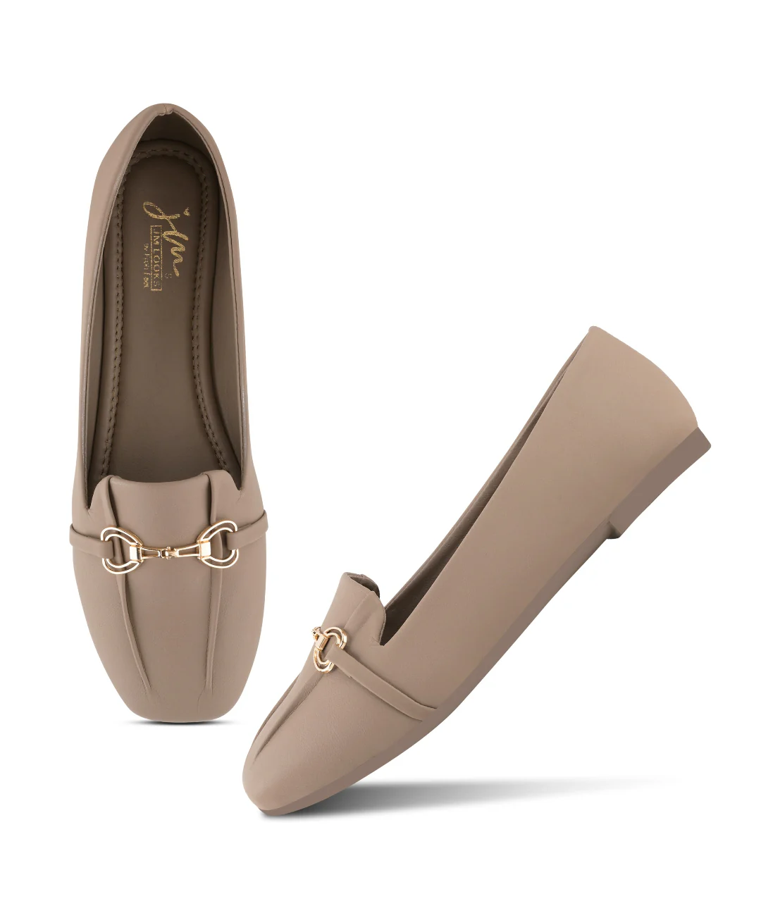 Minimalist Loafers with Metal Detail - Image 11
