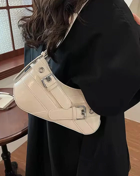 Moto-Chic Shoulder Bag - Image 6