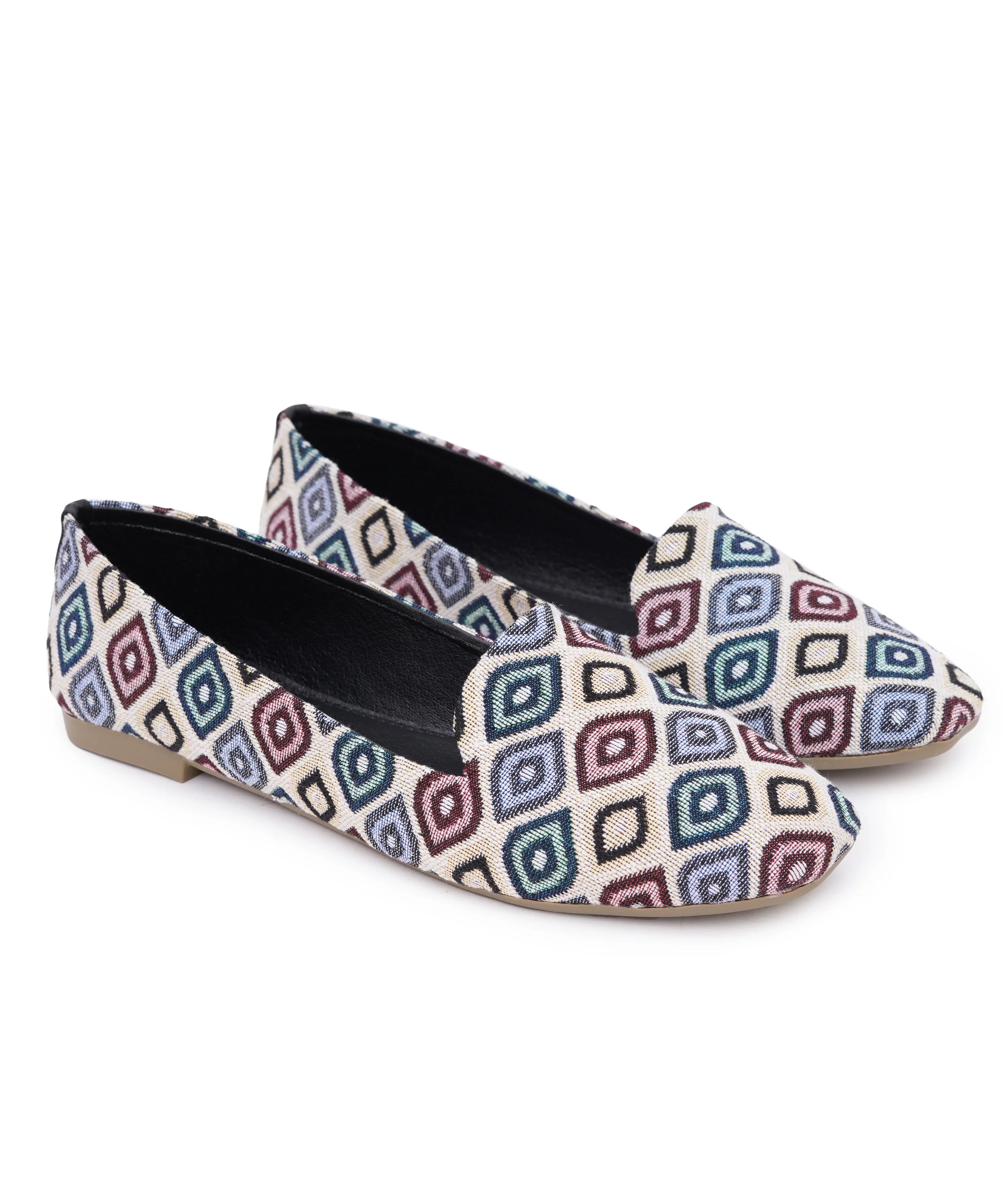 Multi-Color Geometric Printed Flat - Image 18