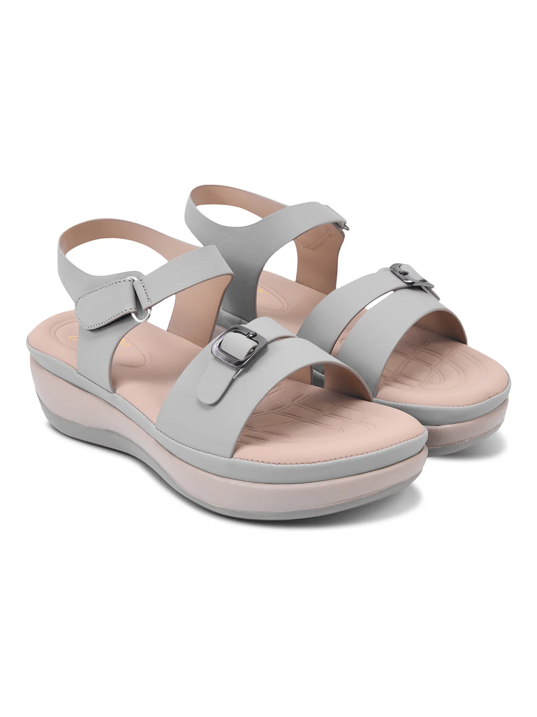 JM Looks Open-Toe Sandals with Adjustable Buckle Straps - Image 12