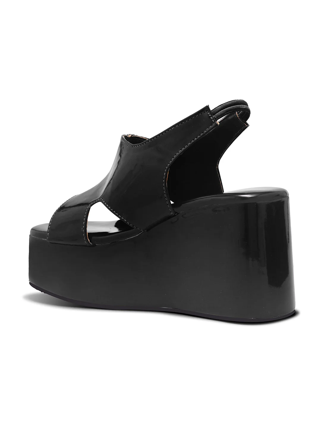 Jm Looks Peep Toe Slingback Platform Wedges - Image 6