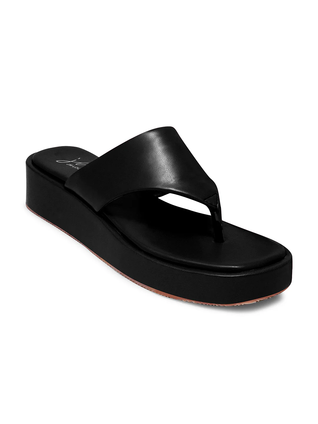 Women's Platform Thong Flatform Sandals with Cushioned Footbed and T-Strap - Image 16