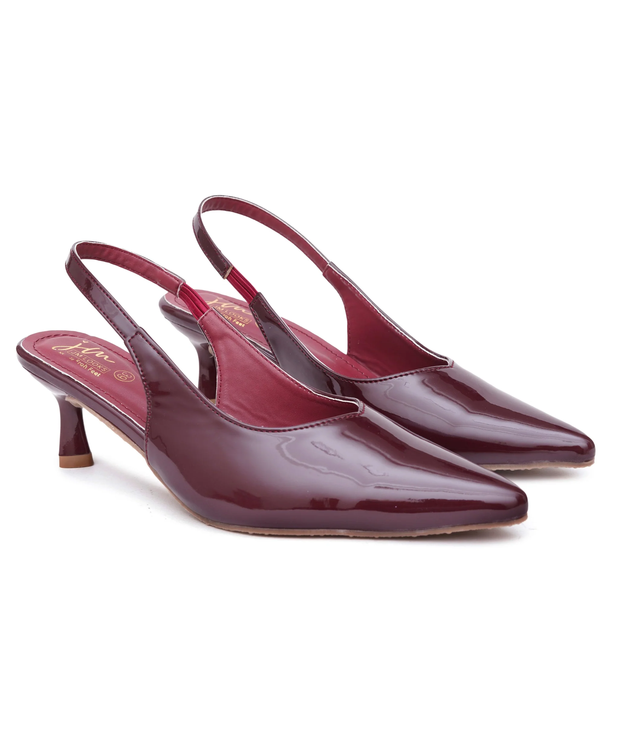 Refined Pointed Toe Kitten Heels - Image 12