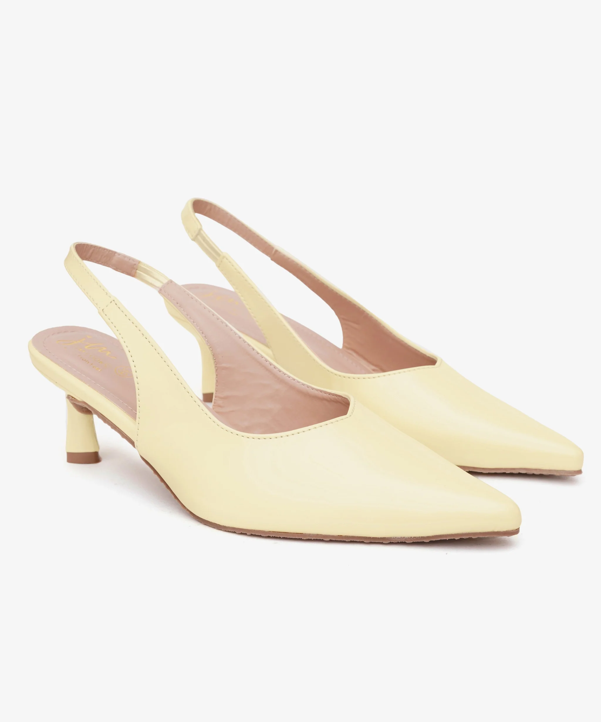 Refined Pointed Toe Kitten Heels - Image 24