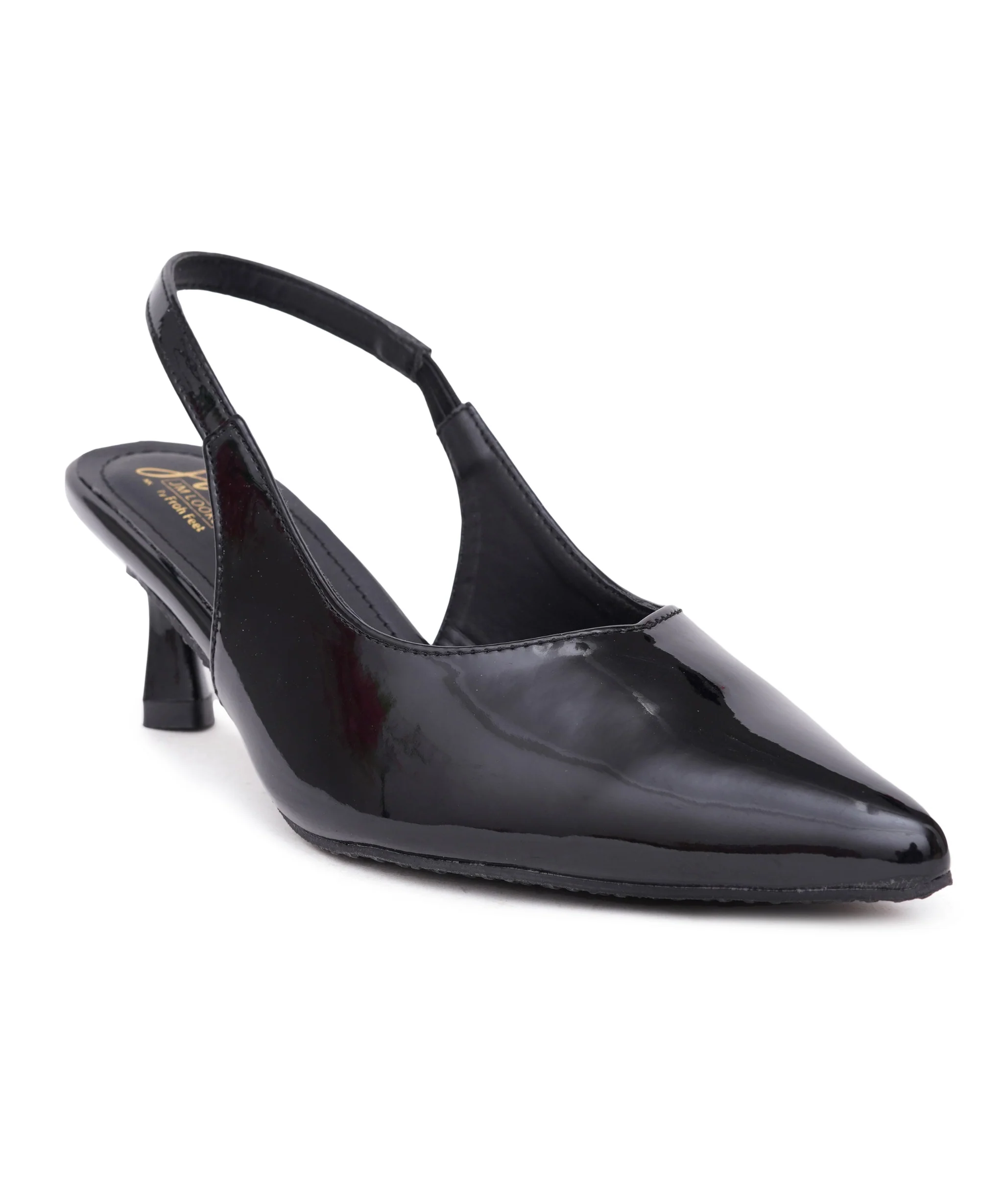 Refined Pointed Toe Kitten Heels - Image 6