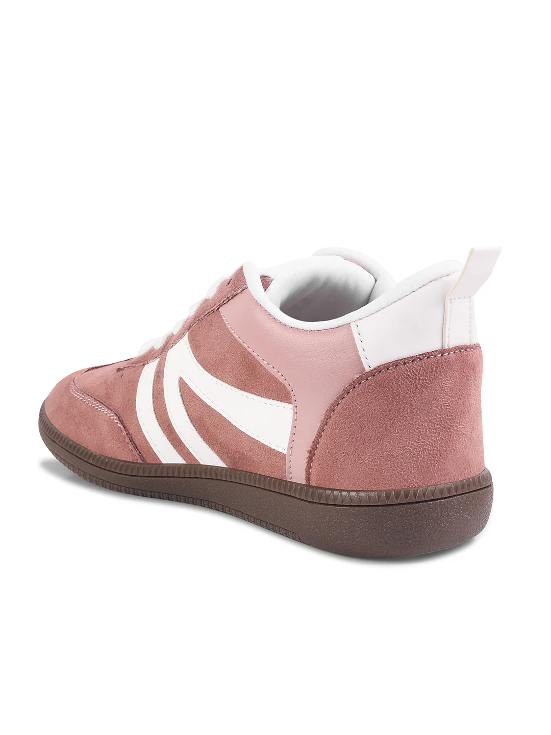 JM Looks Retro Stripe Suede Sneakers - Image 21