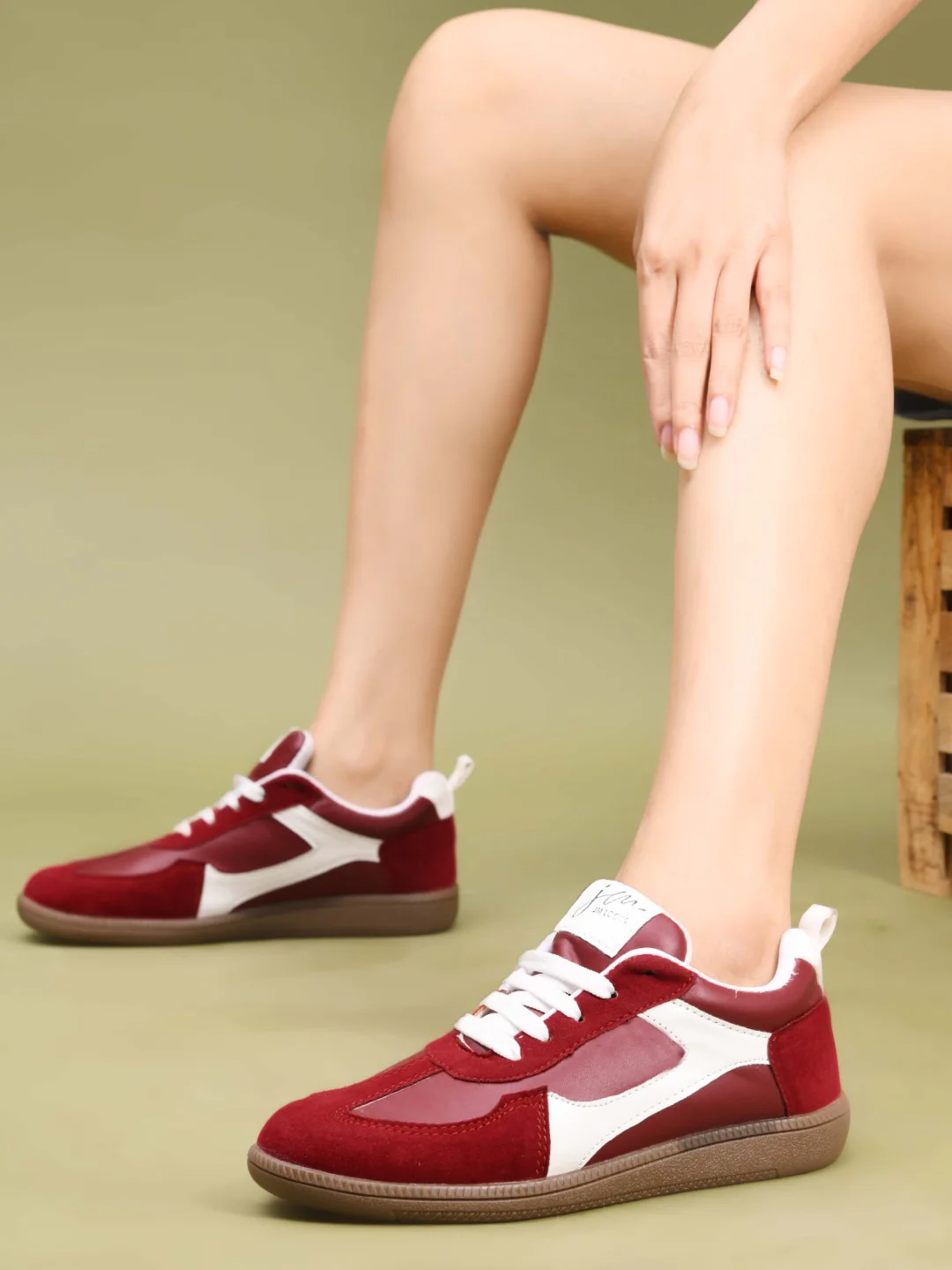 Retro Suede Sneakers For Women - Image 3