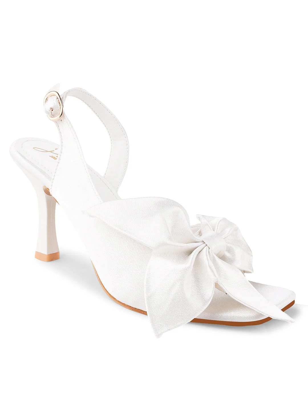 Jm Looks Women's Bow Detail Ankle Strap Heels - Image 14