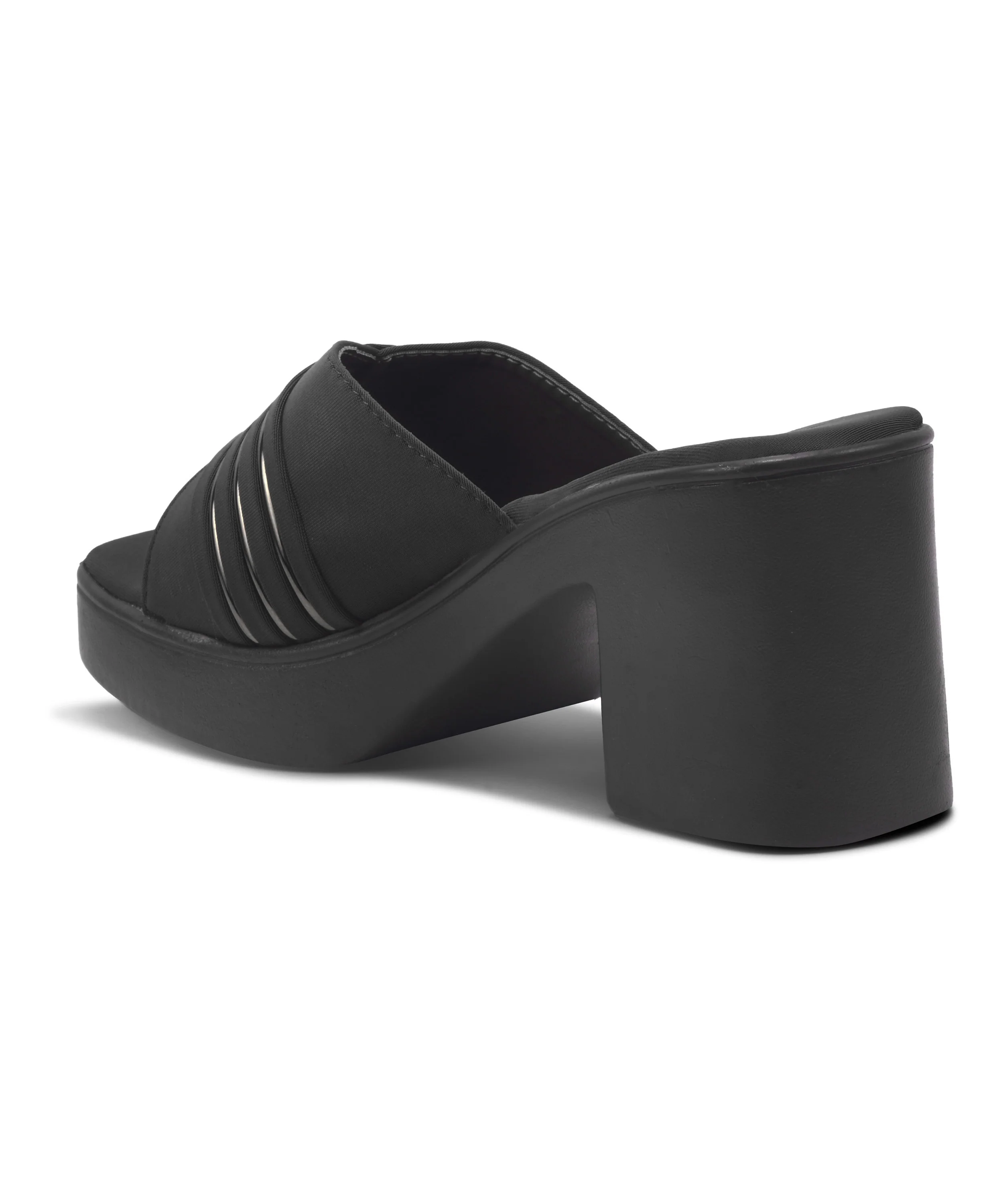 JM Looks Sleek Metallic Accent Platforms - Image 12
