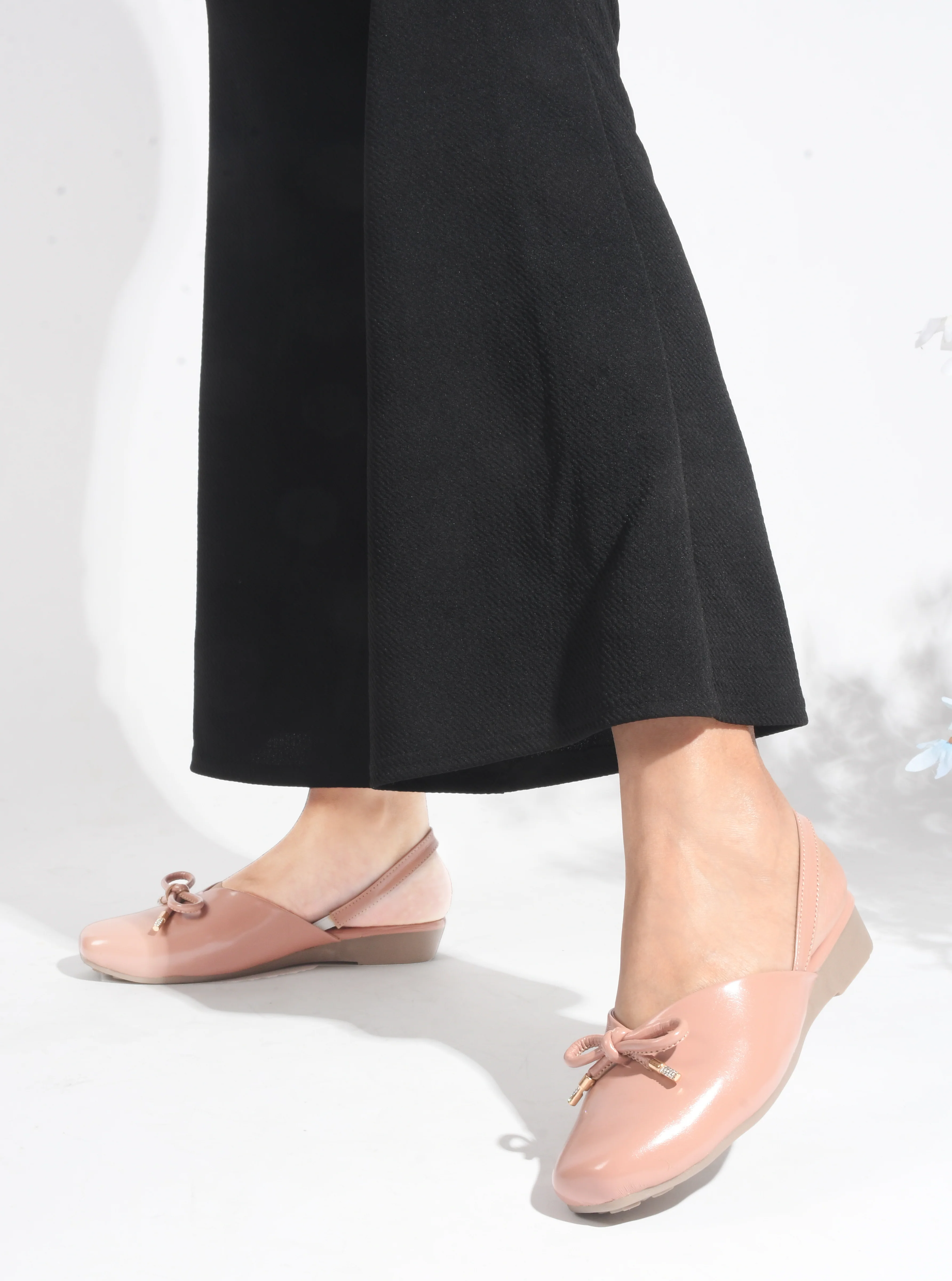 JM Looks Flat Sandals With Bows Sling-back Bellies for women - Image 10