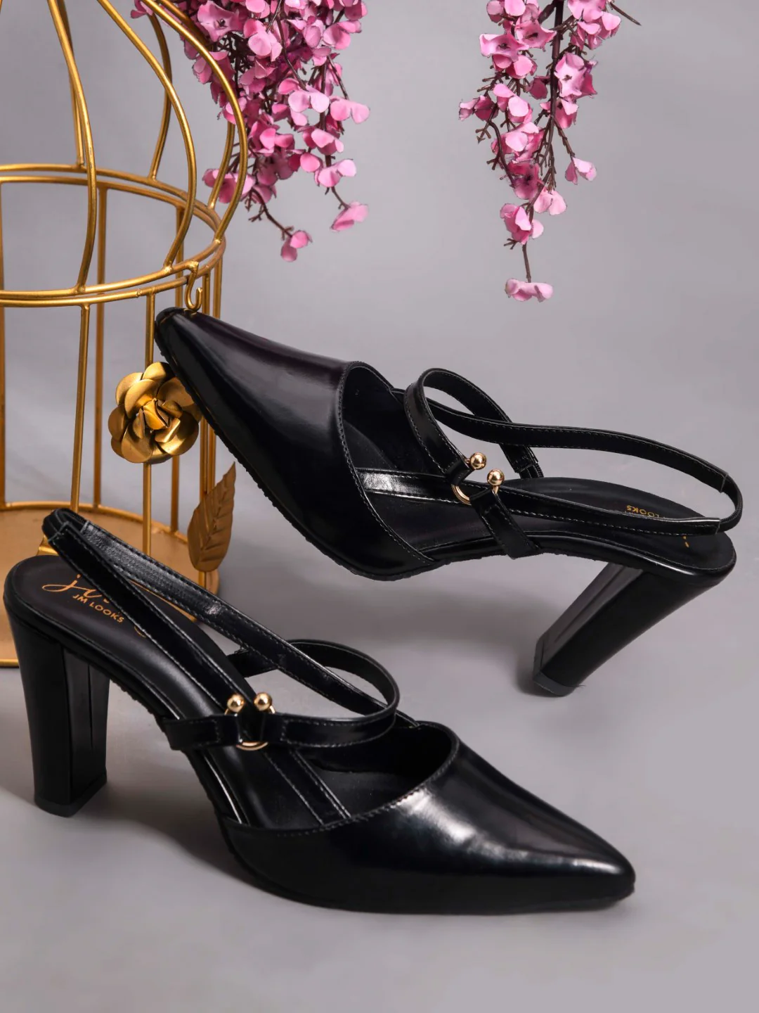 Slingback Block Heel Pumps - Image 2