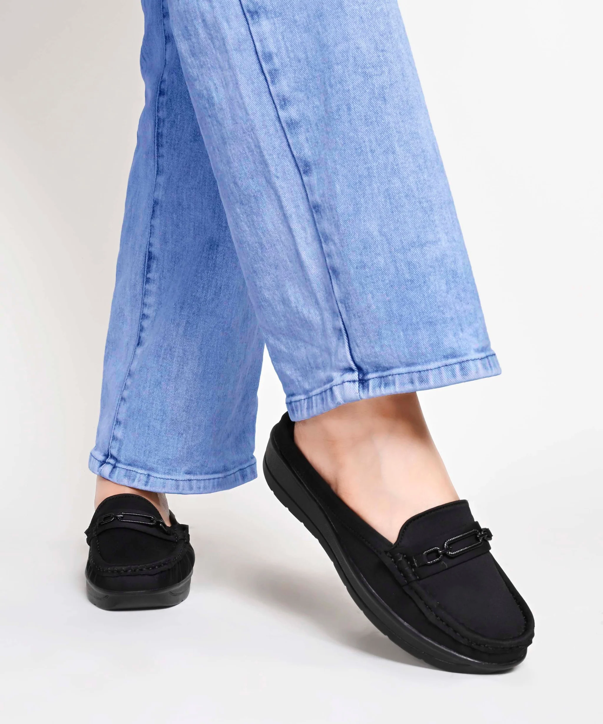 Smart Casual Chain Detail Loafers - Image 3