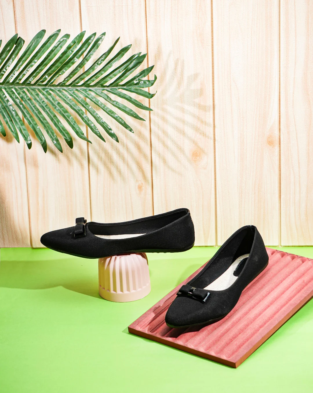 Jm Looks Classic Bow Detail Ballerina Flat for Women & Girls