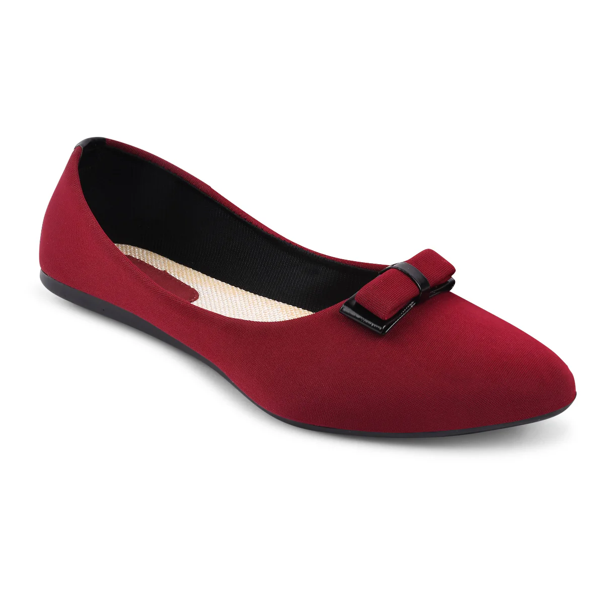 Jm Looks Classic Bow Detail Ballerina Flat for Women & Girls - Image 10