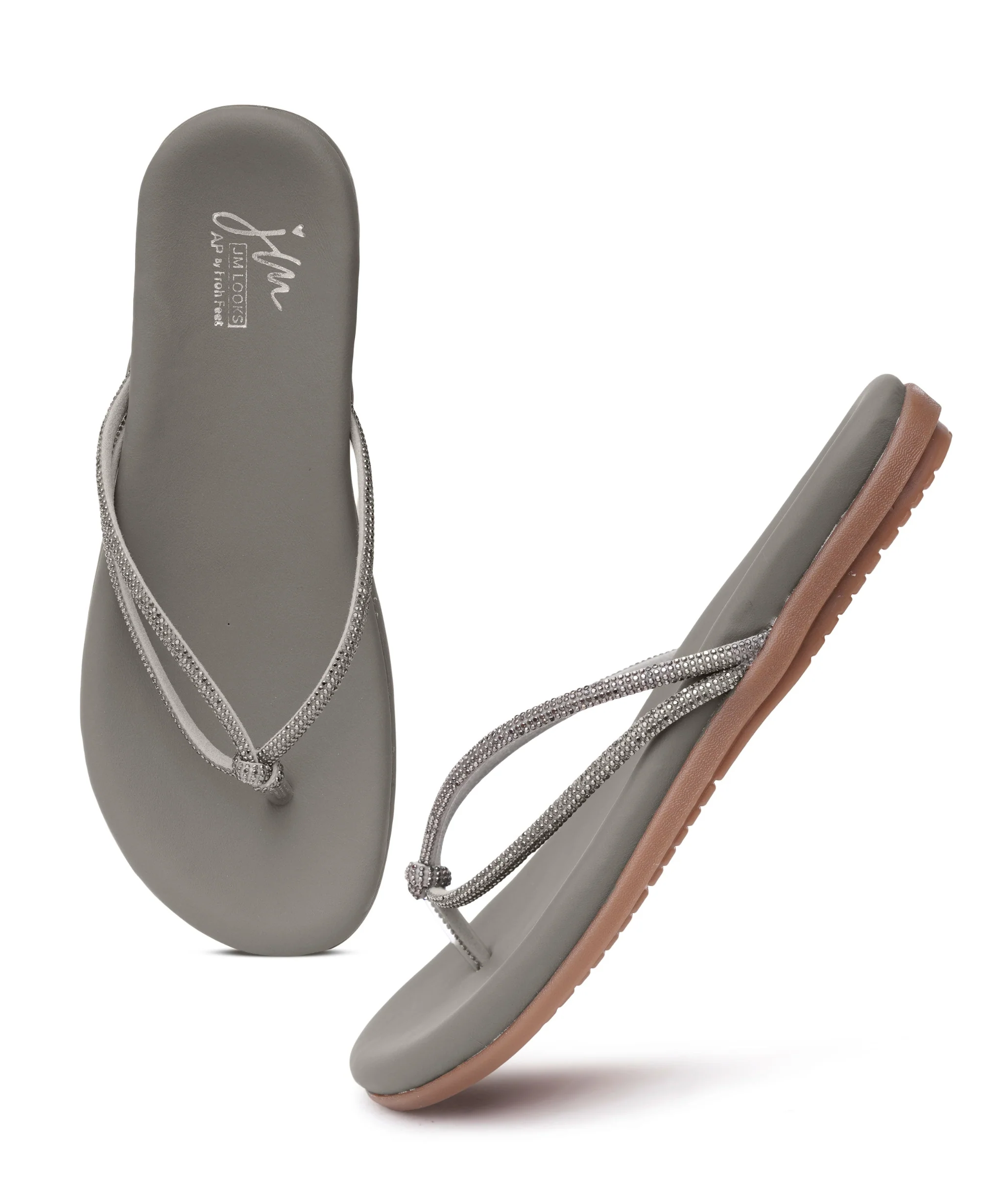 Sparkling Comfort Toe-Ring Flats - Image 11