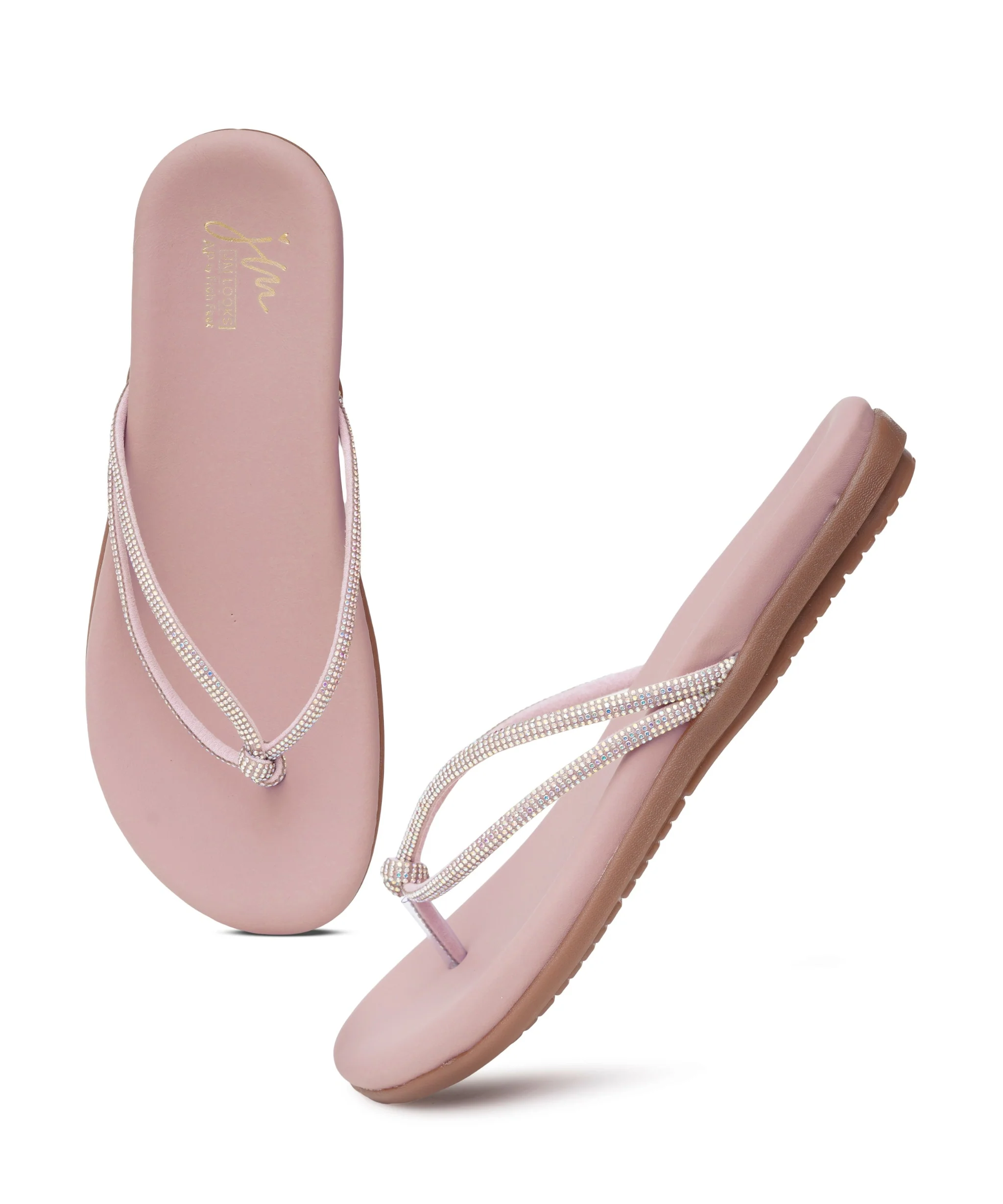 Sparkling Comfort Toe-Ring Flats - Image 17