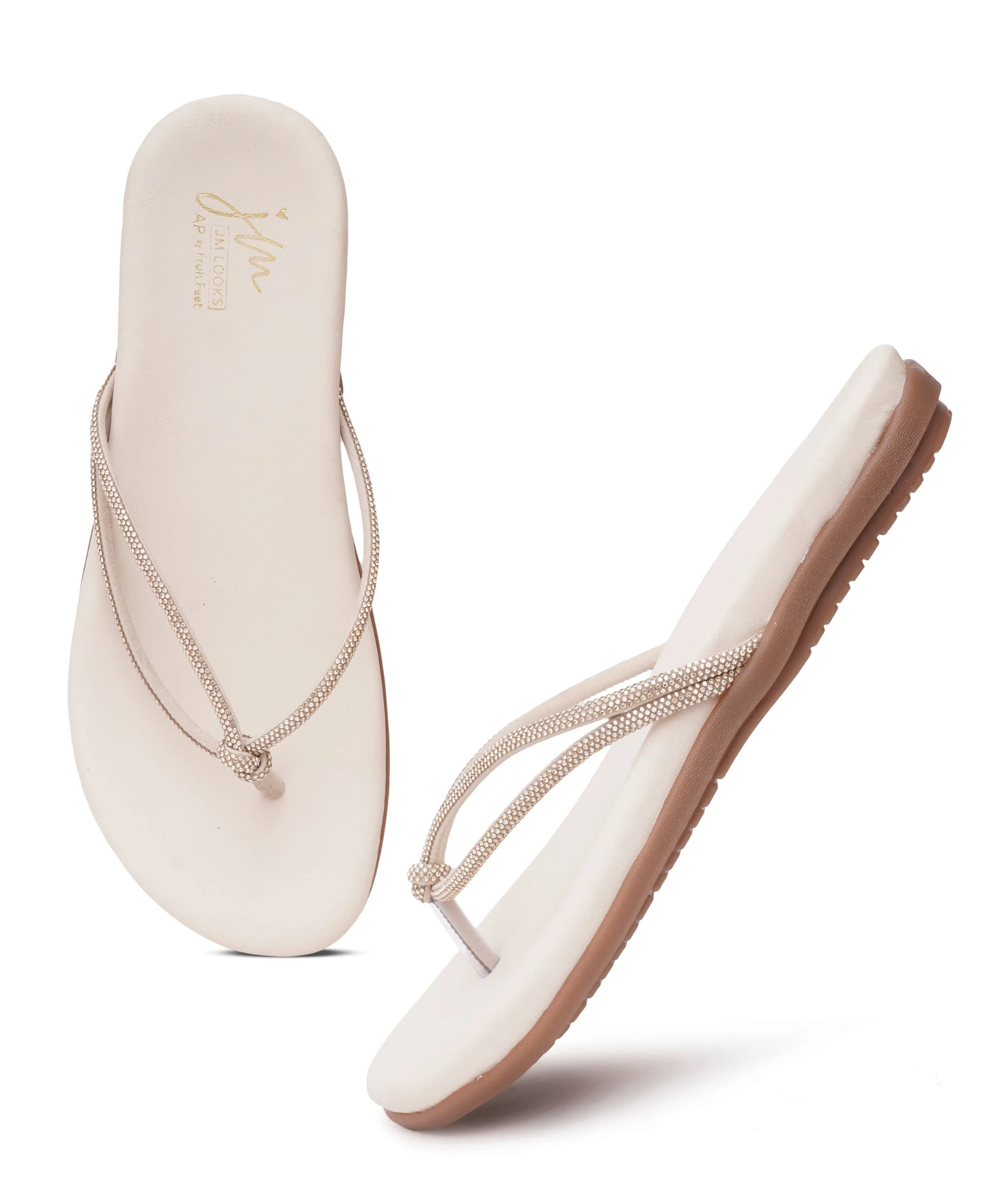 Sparkling Comfort Toe-Ring Flats - Image 5