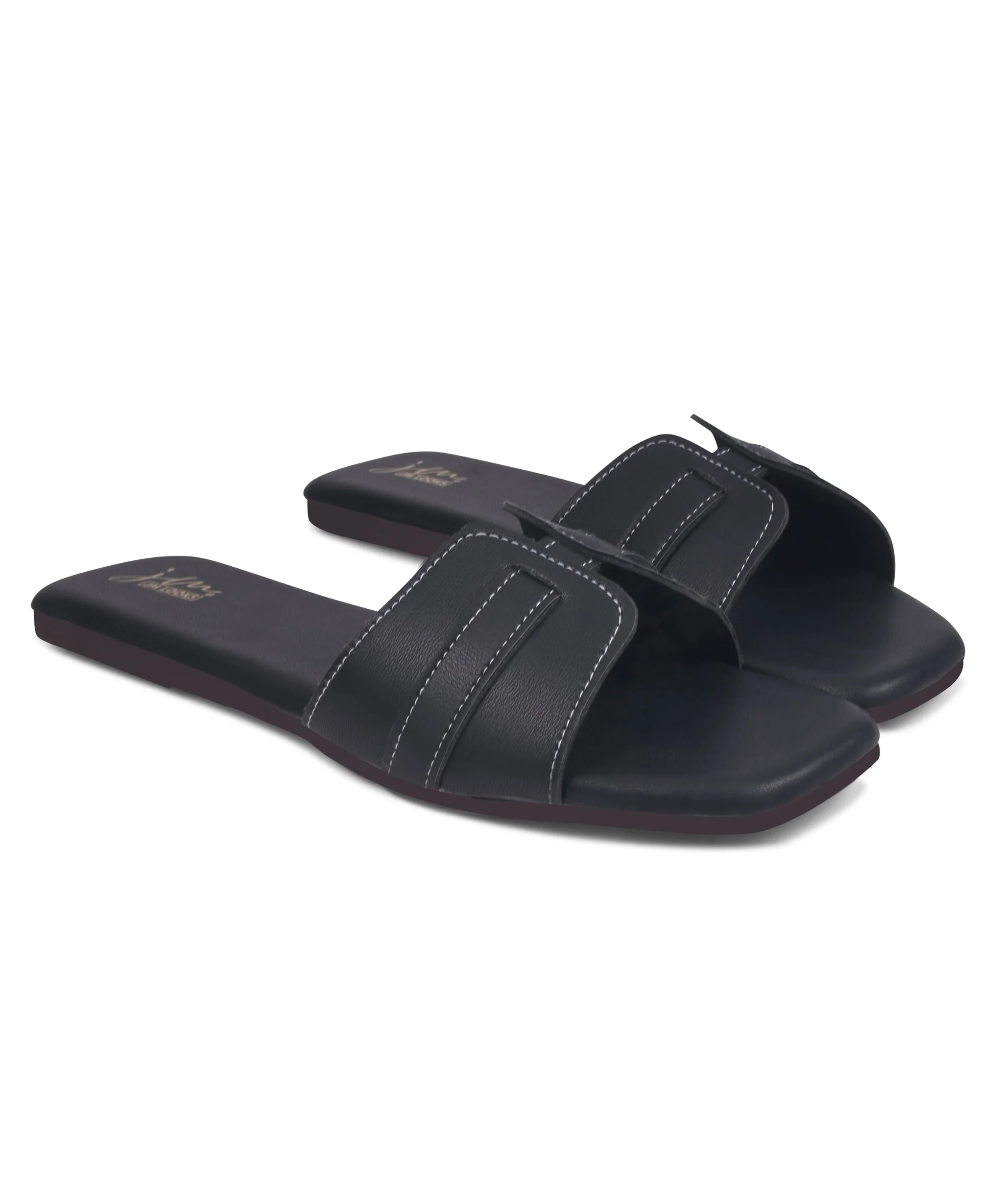 Square Toe Casual Slip-On Slides - Image 5