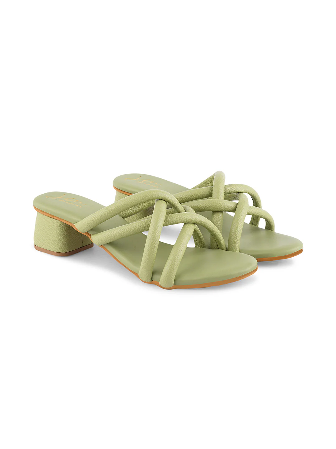 Jm Looks Block Heel Women's Padded Multi-Strap - Image 12