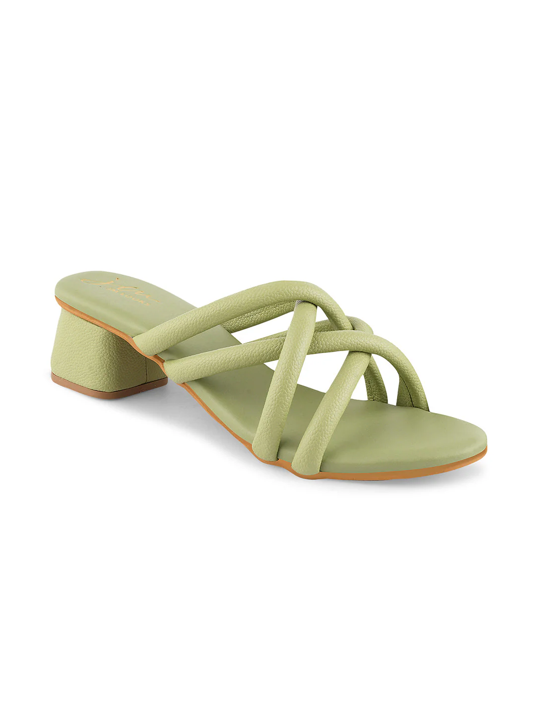 Jm Looks Block Heel Women's Padded Multi-Strap - Image 15