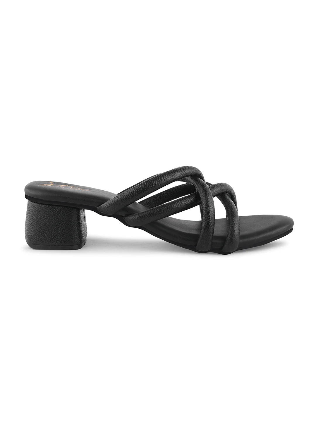 Jm Looks Block Heel Women's Padded Multi-Strap - Image 6