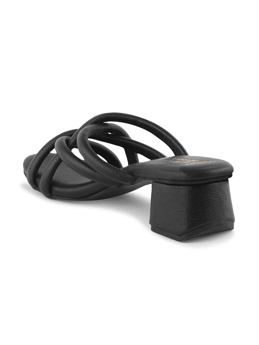 Jm Looks Block Heel Women's Padded Multi-Strap - Image 8
