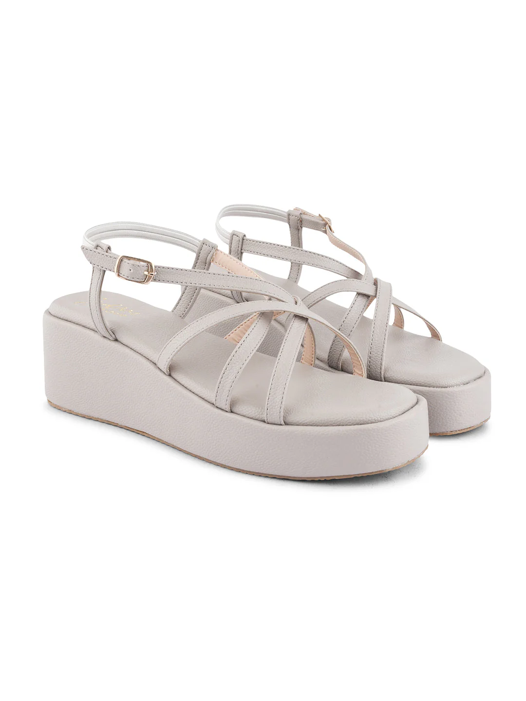 Jm Looks Chic Multi-Strap Platform Sandals for Women & Girls - Image 12