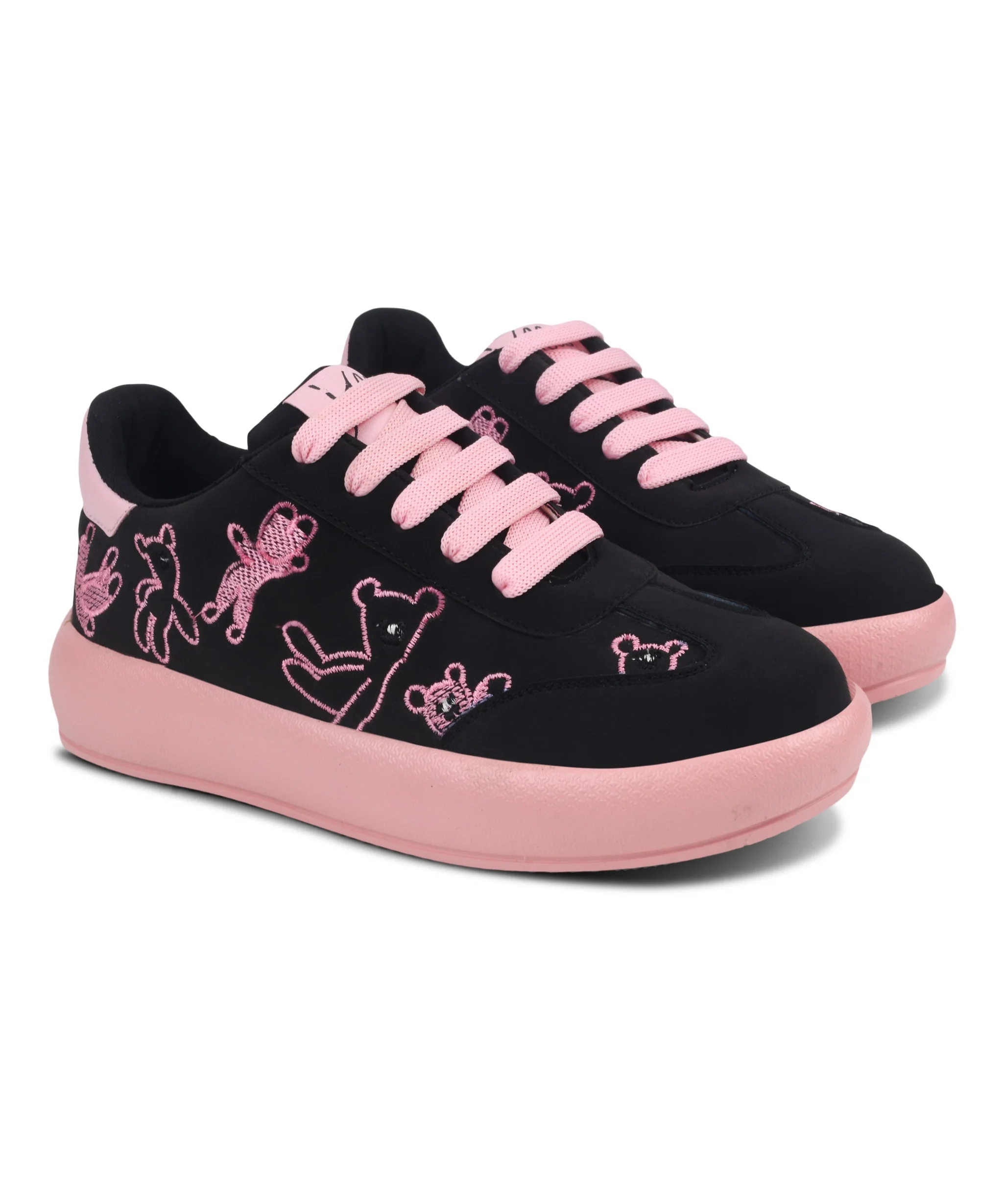 Suede Cute Teddy Sneakers - Image 9
