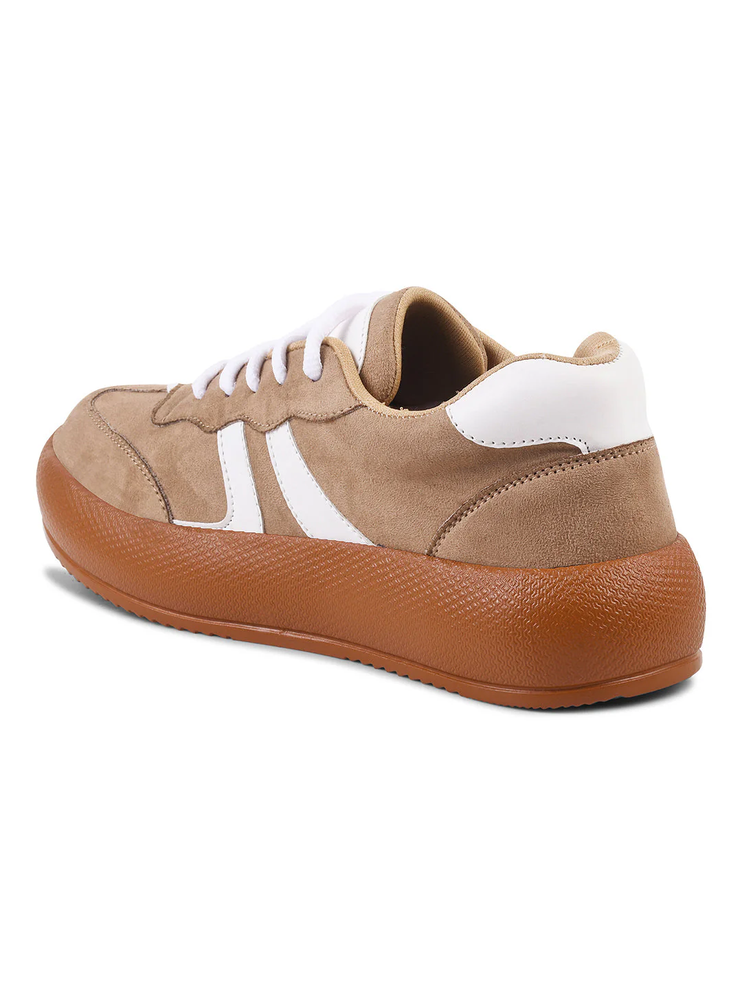 JM Looks Suede lace up sneakers with cushioned sole - Image 19