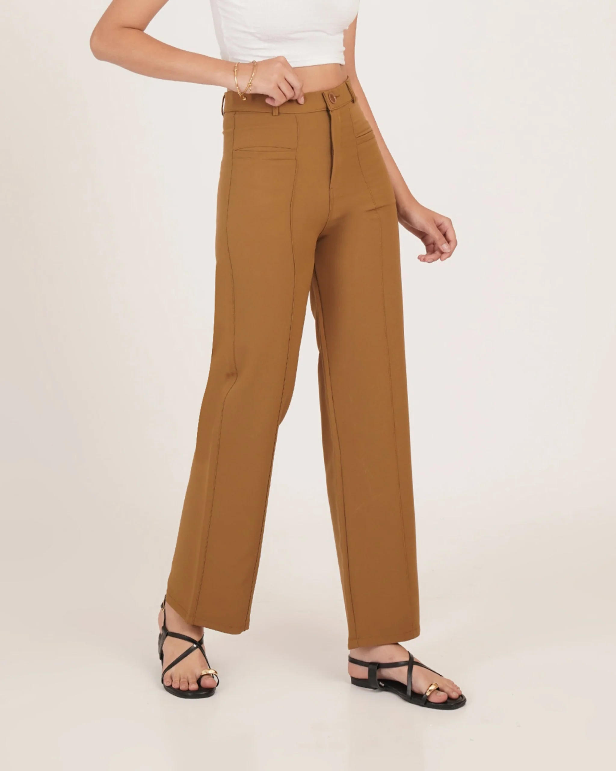 Tailored High-Rise Formal Pants - Image 13