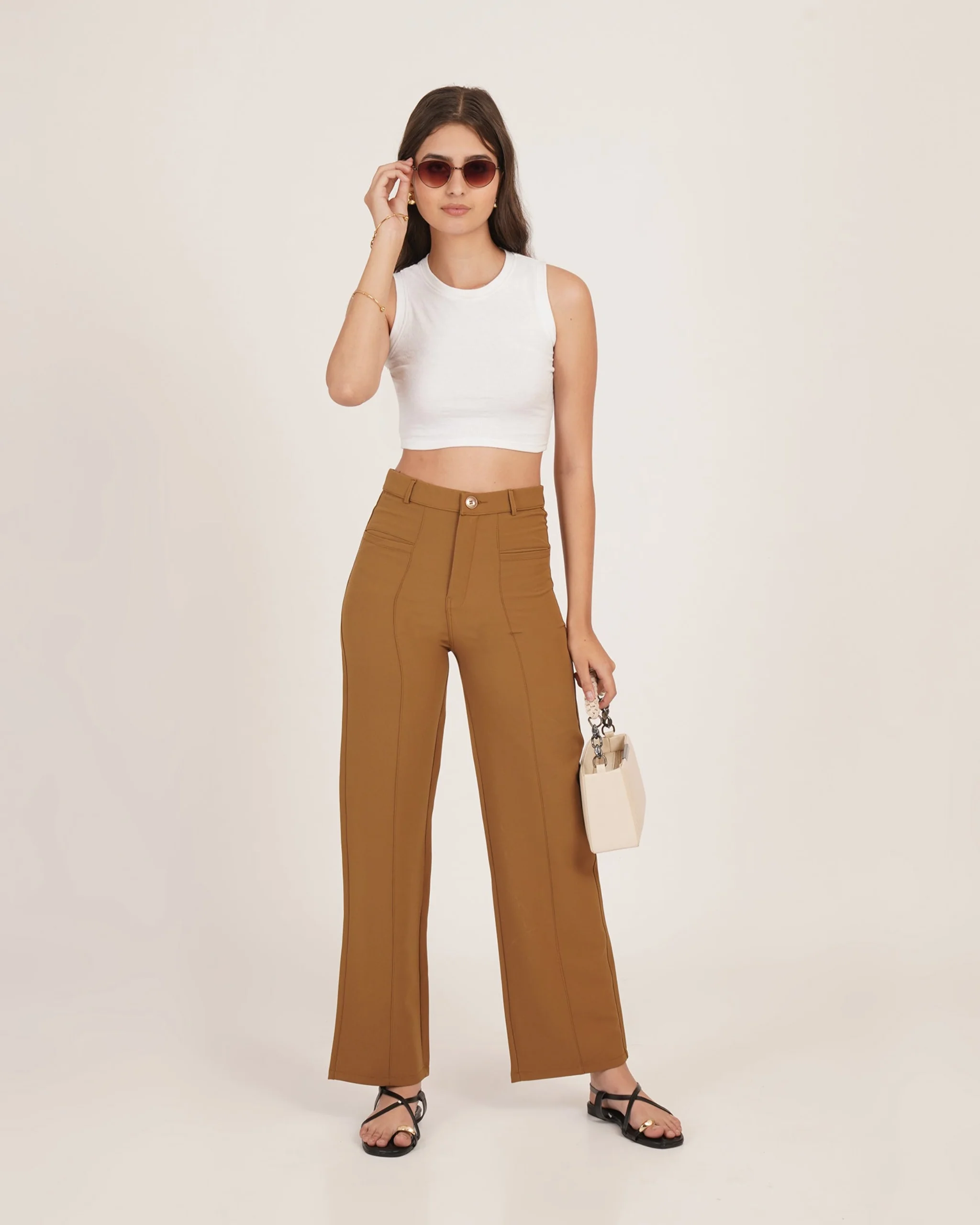 Tailored High-Rise Formal Pants - Image 15