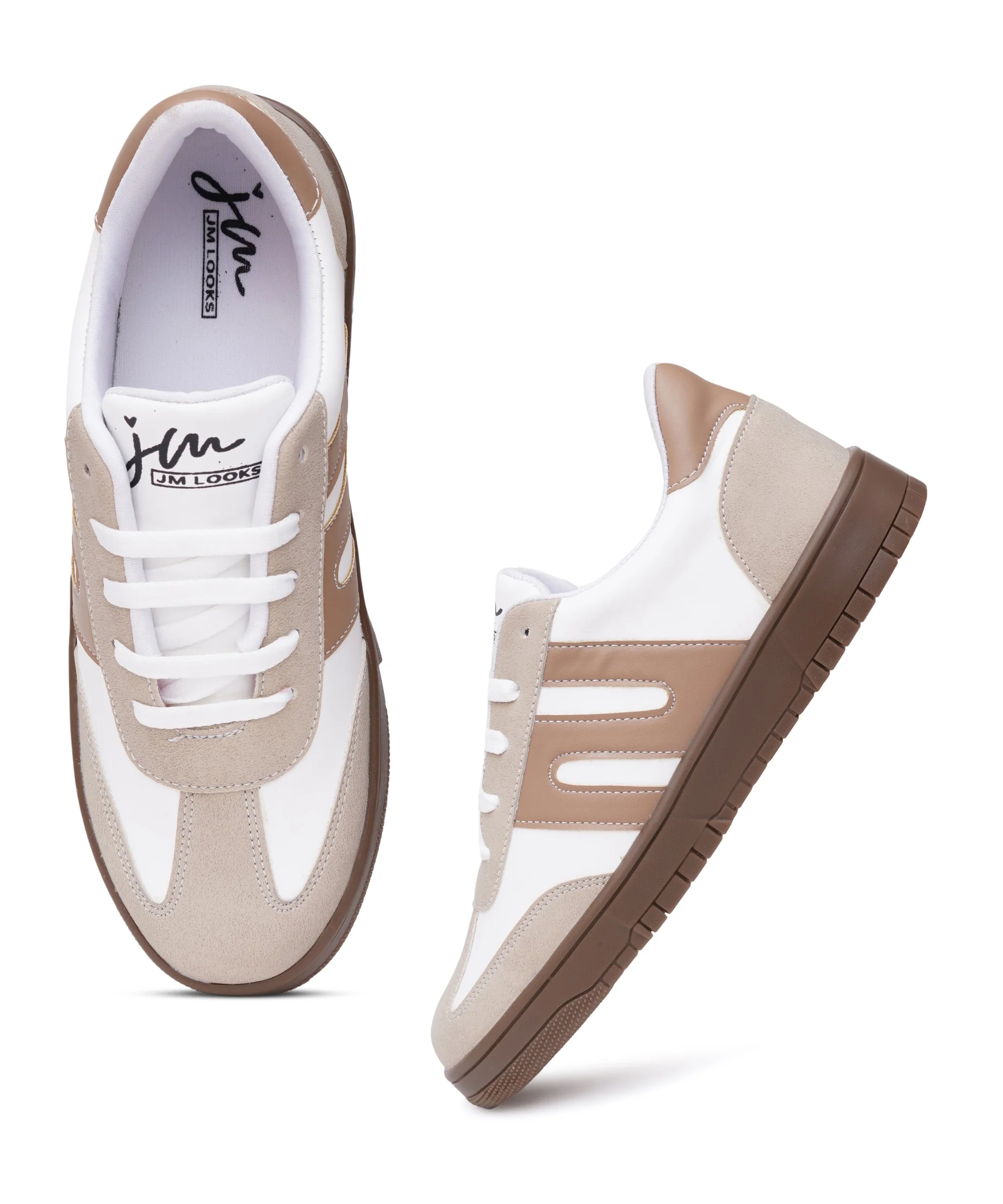 Casual Sneakers for Women, Trendy Lace-Up Shoes with Premium Finish - Image 11
