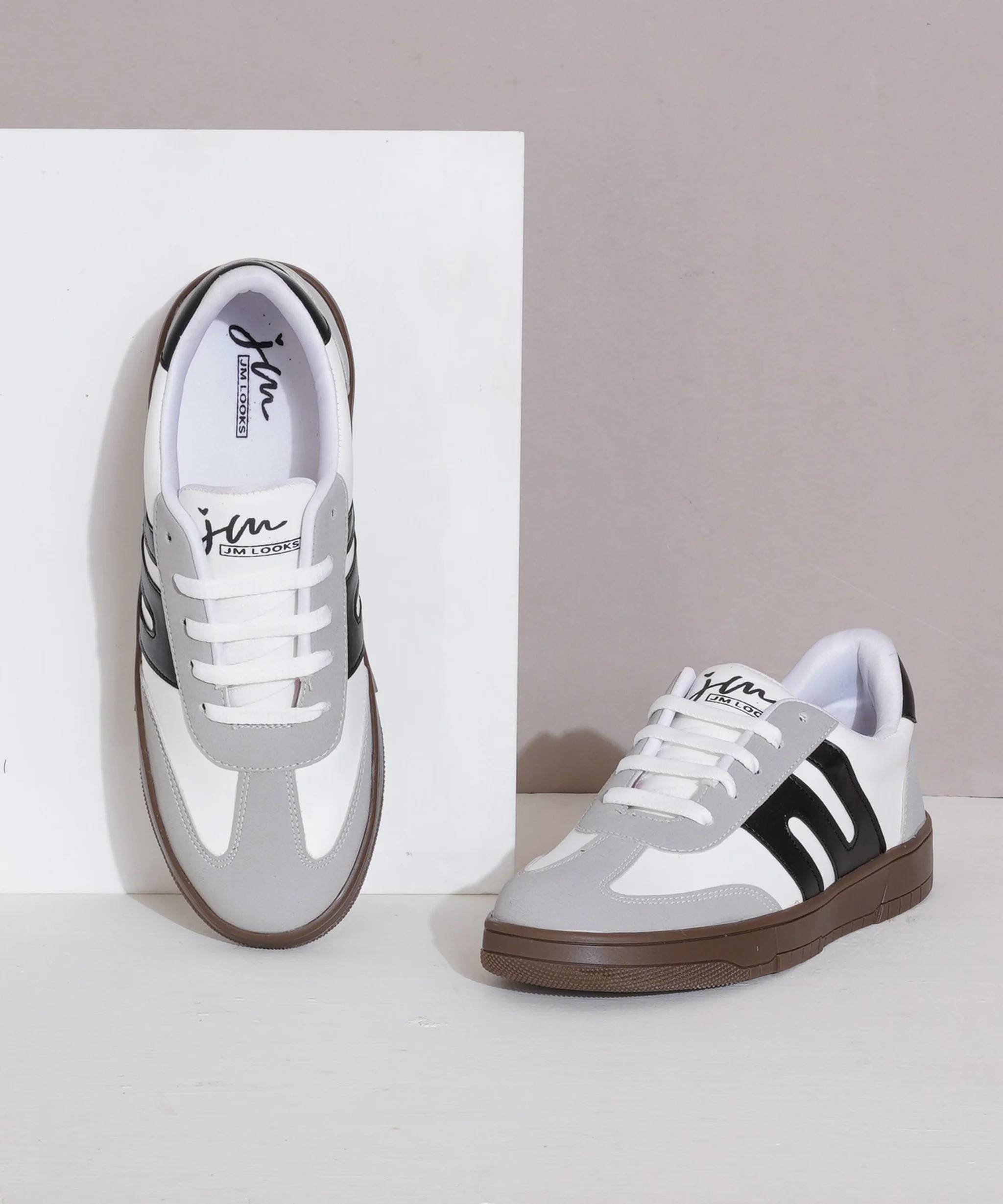 Casual Sneakers for Women, Trendy Lace-Up Shoes with Premium Finish - Image 13