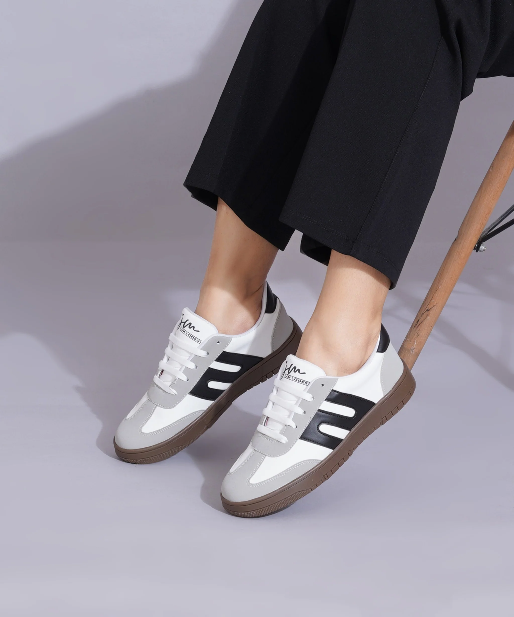 Casual Sneakers for Women, Trendy Lace-Up Shoes with Premium Finish - Image 14