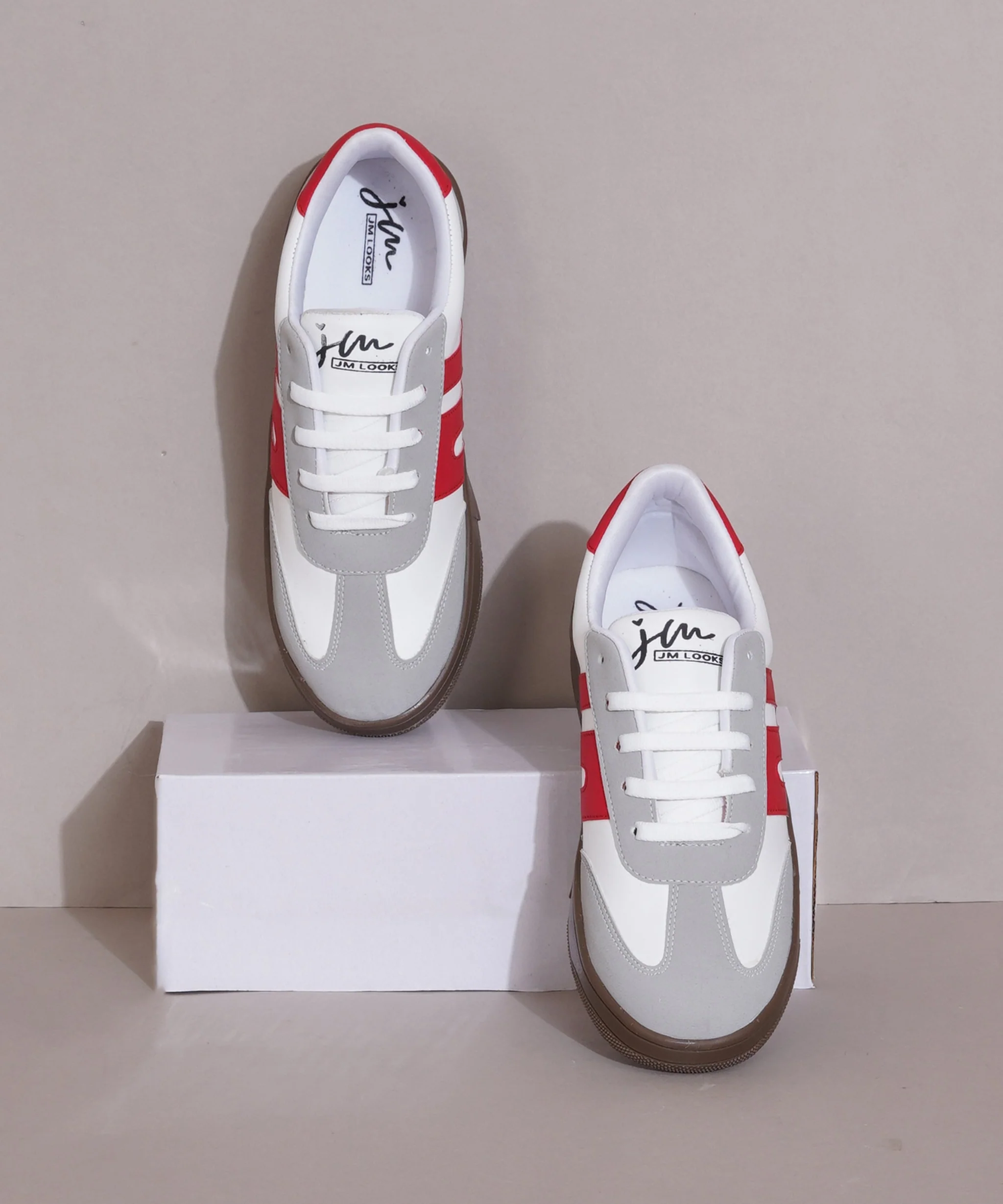 Casual Sneakers for Women, Trendy Lace-Up Shoes with Premium Finish - Image 19