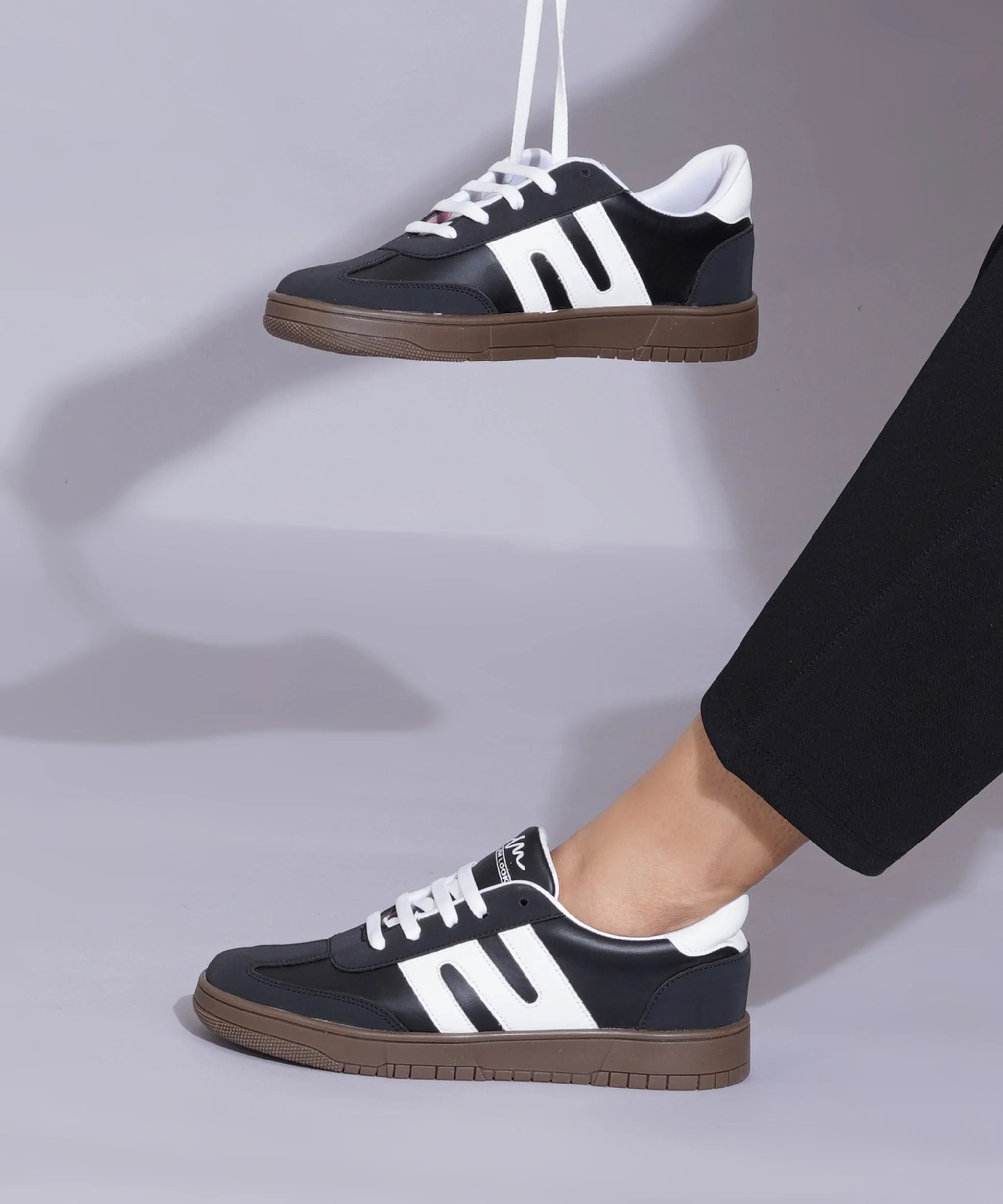 Casual Sneakers for Women, Trendy Lace-Up Shoes with Premium Finish - Image 3