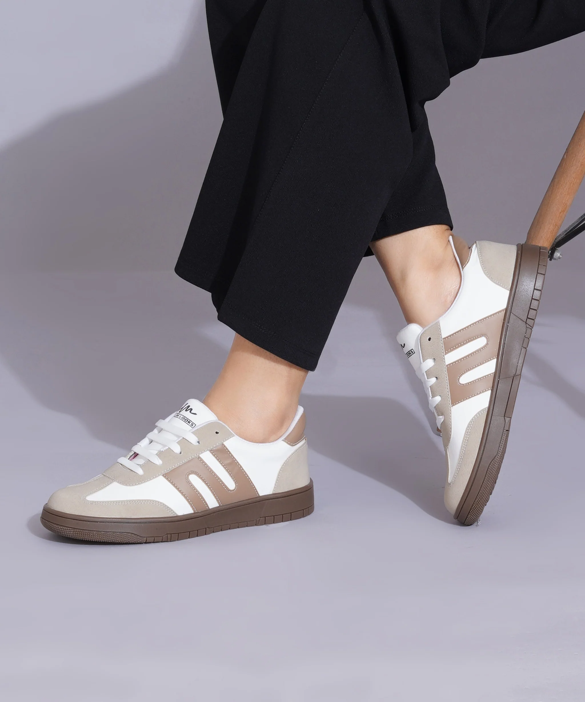 Casual Sneakers for Women, Trendy Lace-Up Shoes with Premium Finish - Image 9