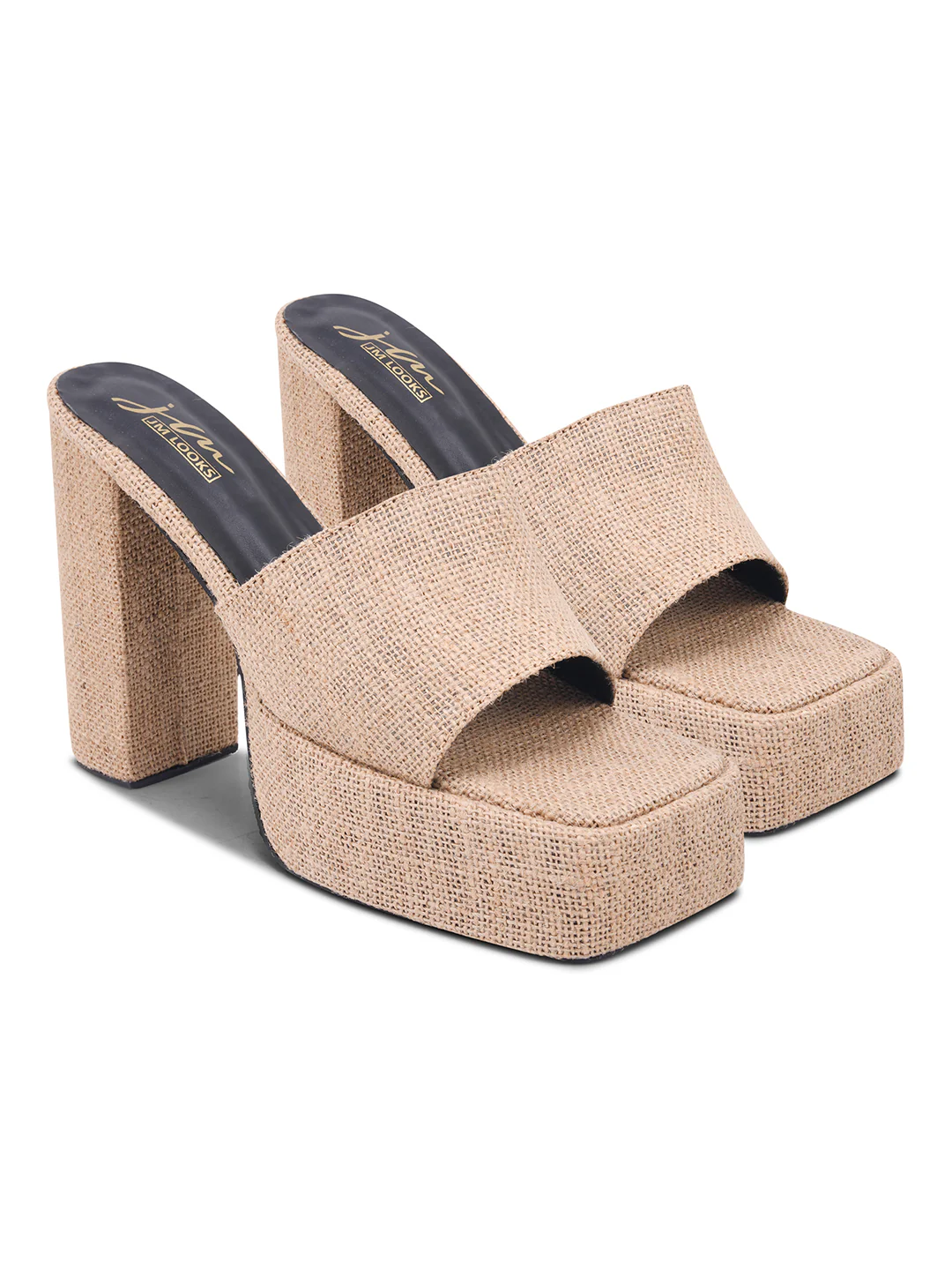 Platform Ultra-High Block Heels - Image 11