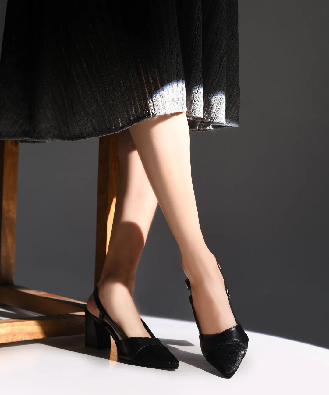 Urban Chic Block Heels - Image 4