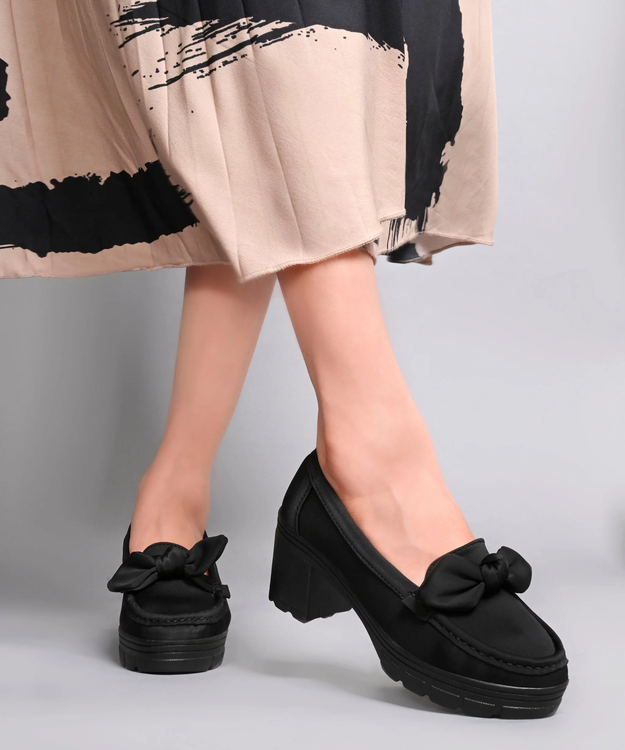 Urban Comfort Bow Loafers - Image 2