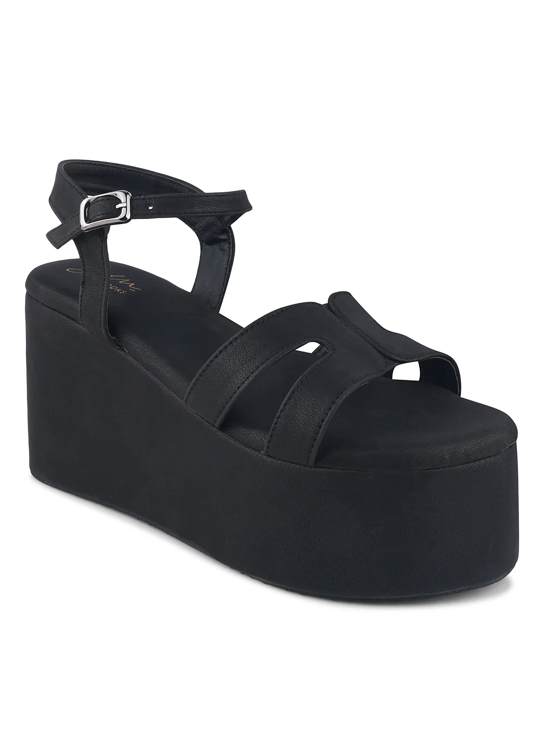 JM Looks Wedge Sandals with Adjustable Ankle Strap - Image 8