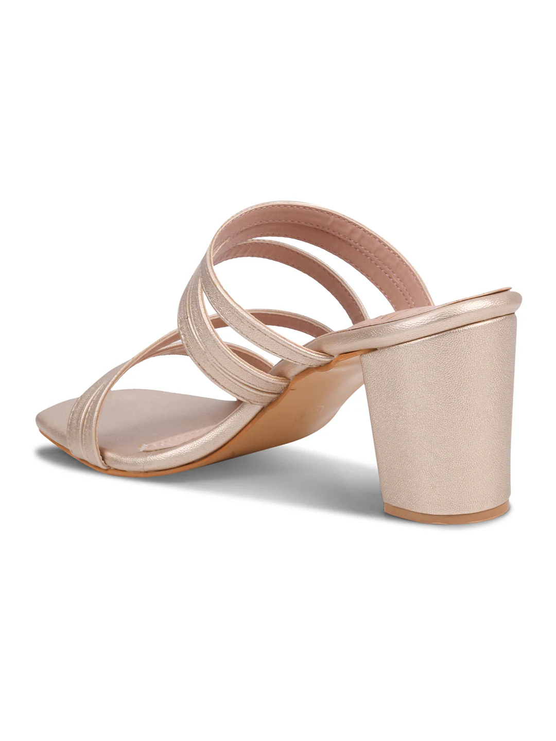 Strappy Block Heel Mules for Women with Square Open Toe - Image 12