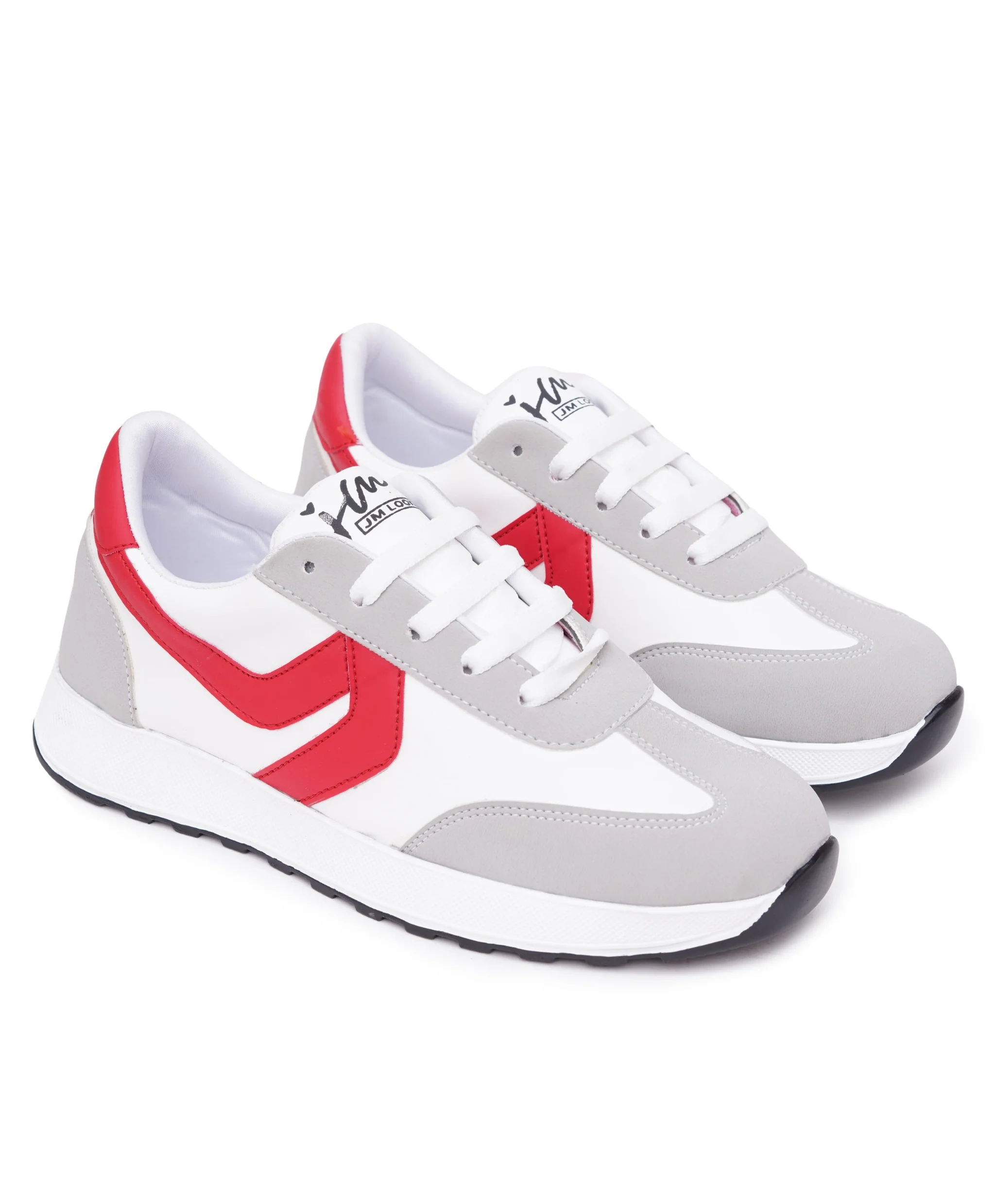 Women’s Casual Lace-Up Sneakers with Contrast Panels - Image 18