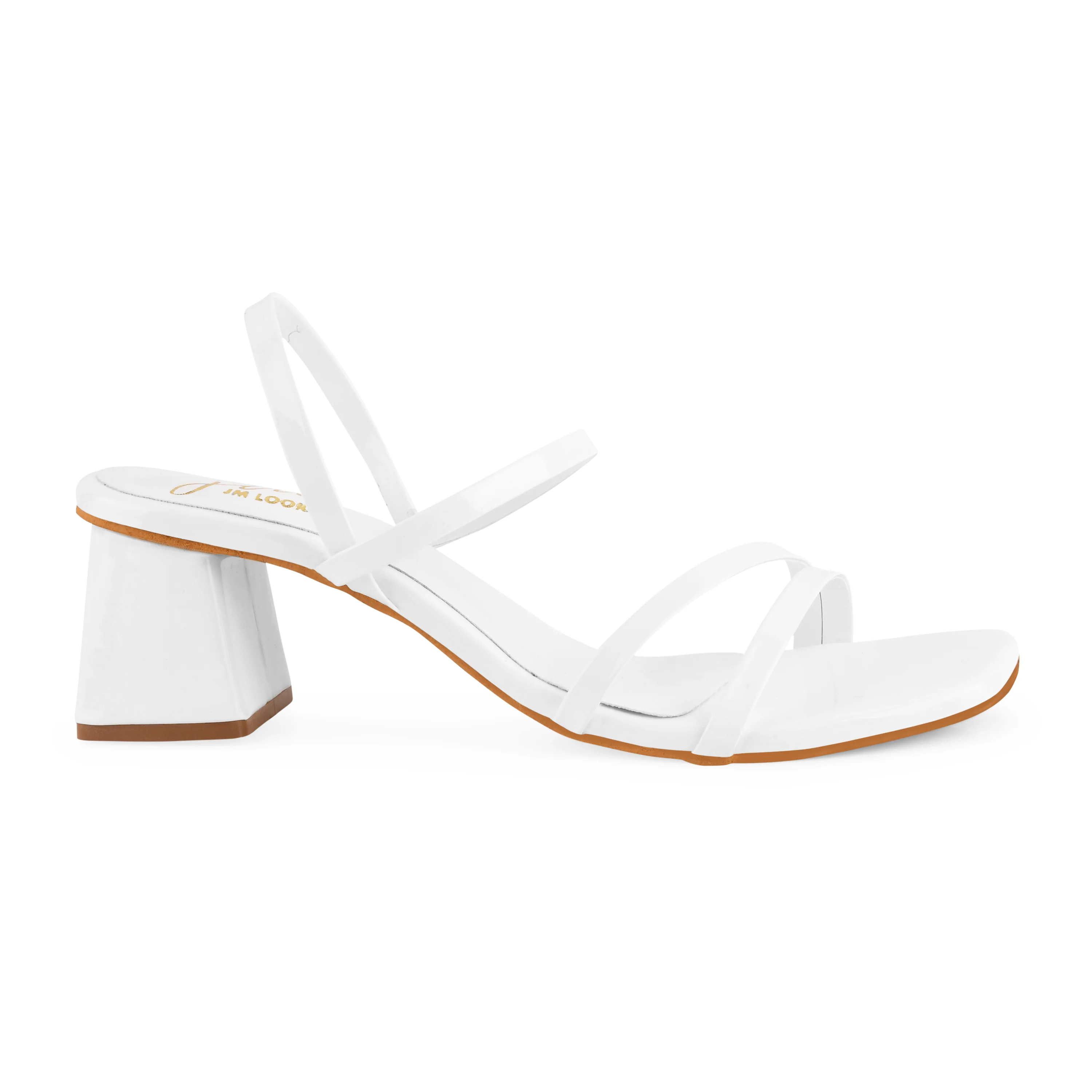Women Strappy Slingback Chunky Heeled Sandals - Image 16