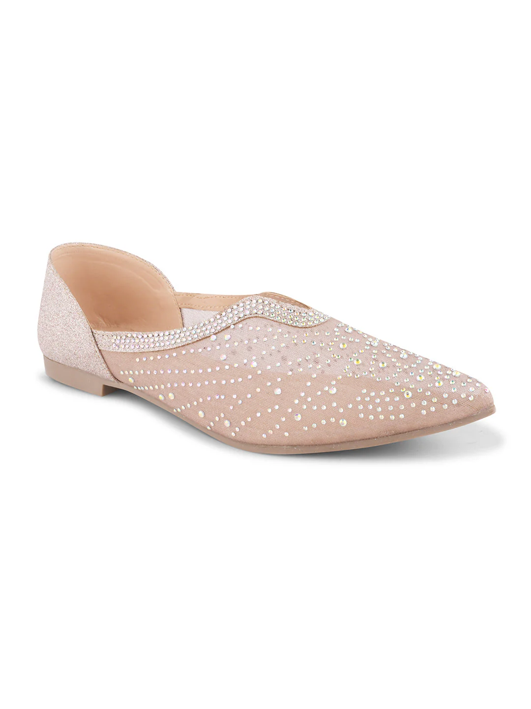 Jm Looks Women's Embellished Pointed Toe Flat - Image 23