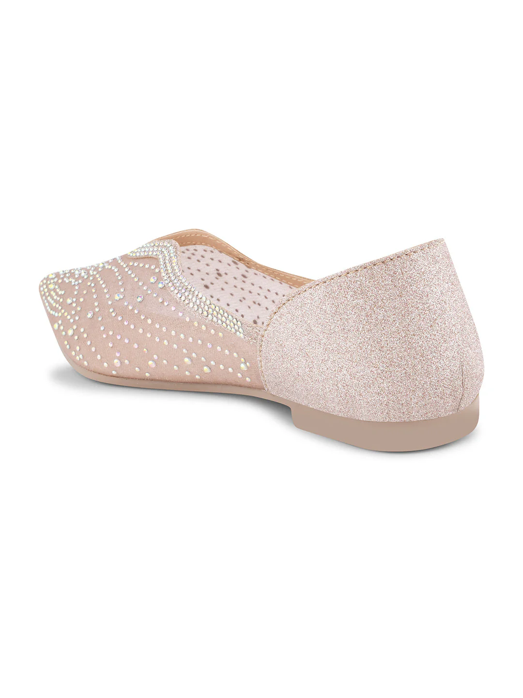 Jm Looks Women's Embellished Pointed Toe Flat - Image 24